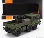 Ixo-models Tatra 813 Nva 6x6 Truck Cassonato Double Cabine 3-assi 1968 1:43 Vojenská Zelená