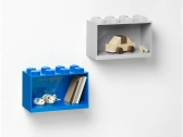 LEGO Brick 8 závesná polica sivá