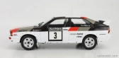 Ixo-models Audi Quattro N 3 Rally 1000 Lakes 1982 H.mikkola - A.hertz 1:18 Bielo-šedo-červená