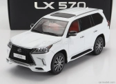 Lcd-model Lexus Lx570 2022 1:18 Bílá