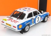 Ixo-models Ford england Escort Mki Rs 1600 (nočná verzia) N 3 Rally Safari 1973 V.preston - B.smith 1:18 Biela Modrá Čierna