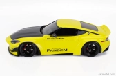 Truescale Nissan Fairlady Z (rz34) Pandem Coupe 2022 1:18 žltá čierna
