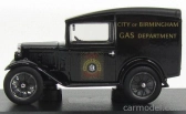 Oxford-models Austin Seven Rn Van Gas City Of Birmingham 1923 1:43 Black