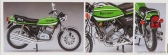 Hasegawa Kawasaki Kh400 A7 1979 1:12 /