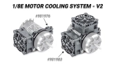 Hliníkový držiak V2 pre 42mm motor - jeden alebo dva 40mm ventilátory