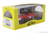 Umelecký model Ferrari 857s S/n0570 Spider N 116 3rd Targa Florio 1955 Eugenio Castellotti - Roberto Manzon 1:43 Červená