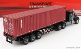 Dm-models Kenworth T880 Sbfa Truck Container 40 1990 1:50 Černá Hnědá