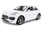 Bburago Plus Porsche Macan 1:24 biela metalíza