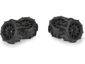 Pro-Line kolo 1:18, pneu Dumont, disk černý, H12mm (4): Granite GROM