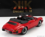 Kk-scale Porsche 911 Sc Cabriolet 1983 - With Extra Soft-top 1:18 Red