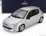 Norev Peugeot 206 Rc 2003 1:18 Hliníkové Stříbro