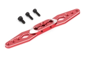 Servo páka Oboustranná 89mm (3,5") 25zubů M3 - červená