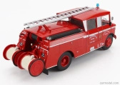 Edicola Citroen 46 Cdc Tanker Truck 1968 - Fire Engine - Vigili Del Fuoco - Feuerwehr 1:43 Red