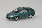 Abrex Škoda Octavia II Combi (2004) 1:43 – zelená island metalíza