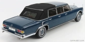 Cmc Mercedes Benz S-class 600 Pullman (w100) Landaulet Soft-top Semiconvertible 1969 1:18 Modrá
