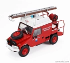 Edicola Coumil Scd28 Ccfi Sdis Centre De Secours De Muzillac De Morbihan Hasičské auto 1985 1:43 Červená biela