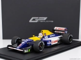 Gp-repliky Williams F1 Fw14b Renault N 5 Majster sveta Pole Postition Najrýchlejšie kolo a víťaz British Gp (s postavou pilota) 1992 Nigel Mansell 1:12 Modrá žltá biela