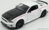 Maisto Ford USA Mustang Coupe Street Racer 2014 1:24 bielo-čierna