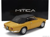 Mitica Alfa romeo Giulia 1600 Gtc Cabriolet Uzavretý 1964 - Interiér Čierna 1:18 Giallo Ochre - Žltá