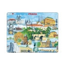 Larsen Vzdelávacie puzzle Pražské pamiatky 66 dielikov