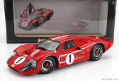 Shelby-collectibles Ford usa Gt40 Mkiv 7.0l V8 Team Shelby American Inc. N 1 Víťaz 24h Le Mans 1967 A.j.foyt - D.gurney 1:18 Červená Biela