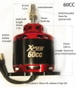 XPWR 60cc striedavý elektromotor