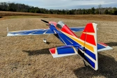 RC letadlo 88" Raven 2,24m, červená/modrá