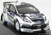 Minipartes Ford england Fiesta Rs Wrc N 4 Rally Finland 2012 P.solberg - C.patterson 1:43 Bílá Černá