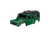 Traxxas TRX-4 Land Rover Defender karoséria zelená (bez tlačidiel)