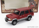 Bm-creations Toyota Land Cruiser Lc76 2014 1:64 Červená Stříbrná