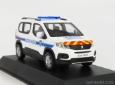 Norev Peugeot Rifter Police Municipale 2019 1:43 Biela modrá červená žltá
