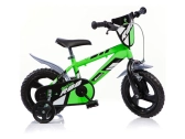 DINO Bikes - Detský bicykel 12" zelený