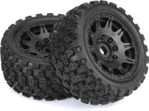 Pro-Line kolo 5.7", pneu Badlands MX57, disk Raid H24 černý (2)
