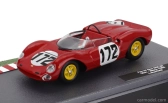 Edicola Ferrari 206sp Dino Spider Team Scuderia Ferrari Sefac N 172 Víťaz Ollon Villars 1965 Ludovico Scarfiotti 1:43 Červená