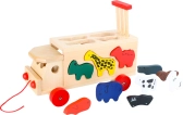 malý nožný kamión so zvieratkami Zoo - poškodený obal