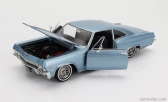 Welly Chevrolet Impala Ss 396 Coupe Low Rider 1965 1:24 Black