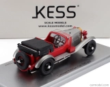 Kess-model Alfa romeo Rl Super Sport 4 Seat - 4 Posti - S krytými sedadlami 1927 1:43 Red Silver Black