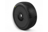 CLAYMORE V2 BUGGY C2 (SOFT) lepivé pneumatiky, čierne ráfiky, 2 ks.