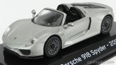 Edicola Porsche 918 Spyder 2013 - Con Vetrina - With Showcase 1:43 Silver