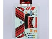 Killerbody samolepky: Lancer EVO X 1:10