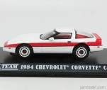 Greenlight Chevrolet Corvette C4 The A-team 1984 1:43 Biela červená