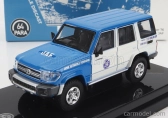 Paragon-models Toyota Land Cruiser 76 Jaf Japan Automobile Federation 2017 1:64 Modrá Bílá