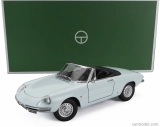 Turistické modely áut Alfa romeo Duetto Spider 1600 Coda Tonda 1966 1:18 Light Blue