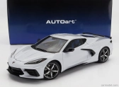 Autoart Chevrolet Corvette C8 Z51 Stingray Spider 2020 1:18 Keramická Matrice Šedá Met