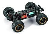 RC auto Slyder MT Turbo 1/16 4WD 2S Brushless, zlatá