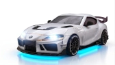 Toyota Supra Drift/Race 1:43 4WD RTR white