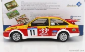 Solido Ford england Sierra Rs Cosworth N 11 Rally Tour De Corse 1987 D.auriol - B.occelli 1:18 Červená Žlutá