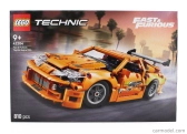 Lego Toyota Lego Technic - Brian's Supra Mkiv 1995 - Paul Walker - Fast & Furious - 810 Pezzi - 810 Pcs Orange