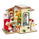 RoboTime miniatúrny domček Vianočný domček