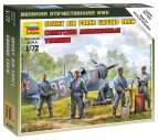 Zvezda figurky Soviet airforce ground crew (1:72)